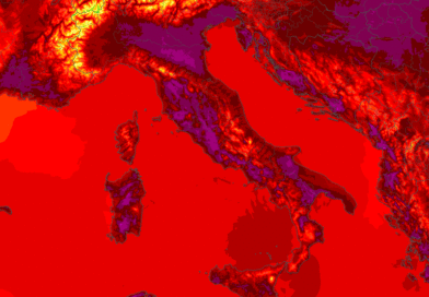 Picco del caldo sull’Italia: i prossimi 3-4 giorni saranno i più roventi
