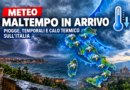 Meteo, cambia tutto: nuova perturbazione in arrivo sull’Italia, piogge e temporali, poi calo termico