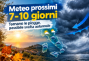 Meteo, l’autunno prova a cambiare passo: piogge in arrivo nei prossimi giorni